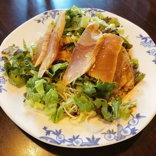 炙りビンチョクマグロの秘醬ソース(バーミヤン 横浜駒岡店)