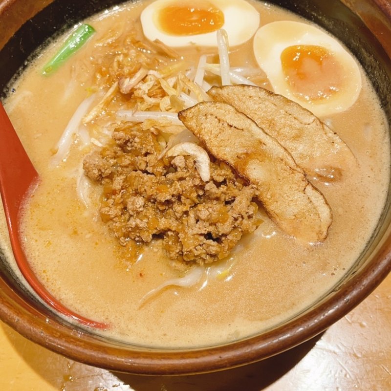 北海道味噌らーめん(麺場 田所商店 池上店)