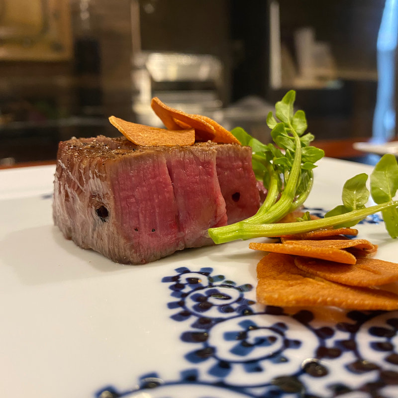 ステーキ会席(神戸牛 ステーキ 鉄板焼 雪月花 本店)