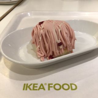 あまおうモンブラン(イケア・レストラン 港北店 （IKEA）)