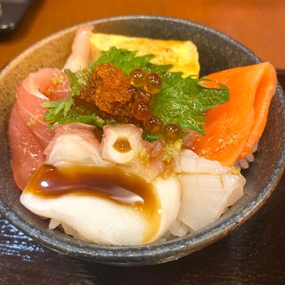 ミニ海鮮丼(てしお川)