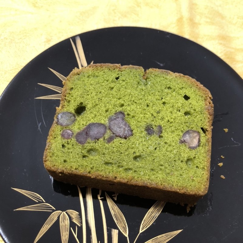 和のパウンド　宇治の抹茶と小豆の甘納豆(和菓子まめいち )