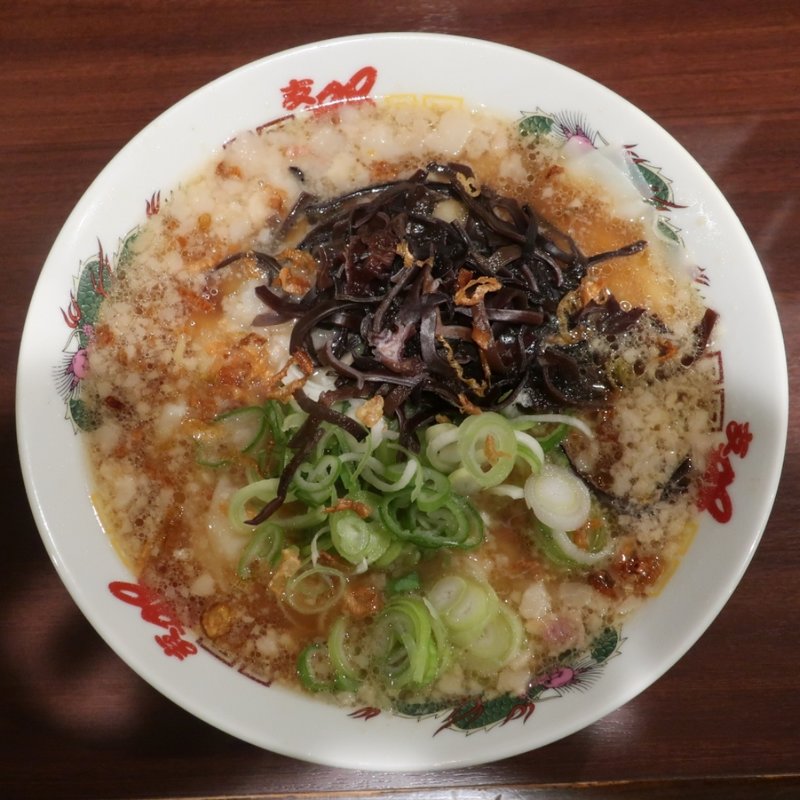 昭和のワンタン麺(北熊総本店離れ)