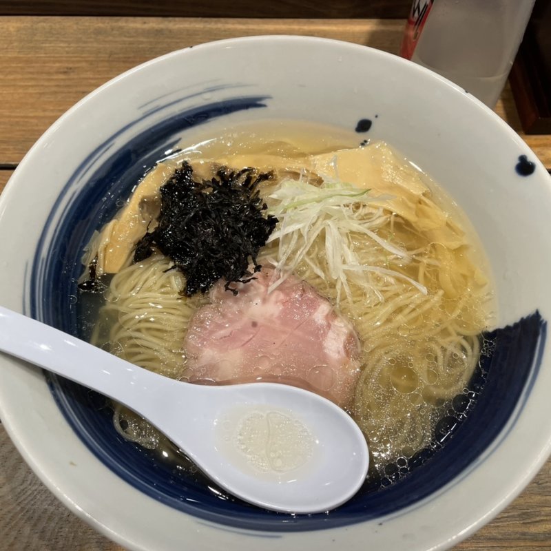 真鯛の塩ラーメン(麺屋翔みなと)