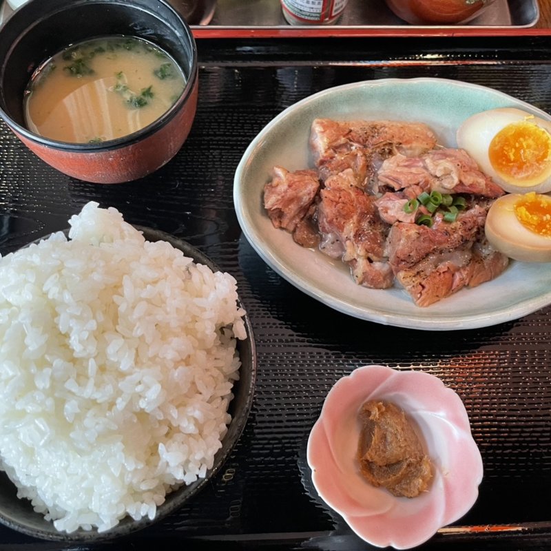 あぶりソーキ定食(沖縄郷土料理 星の浜食堂)