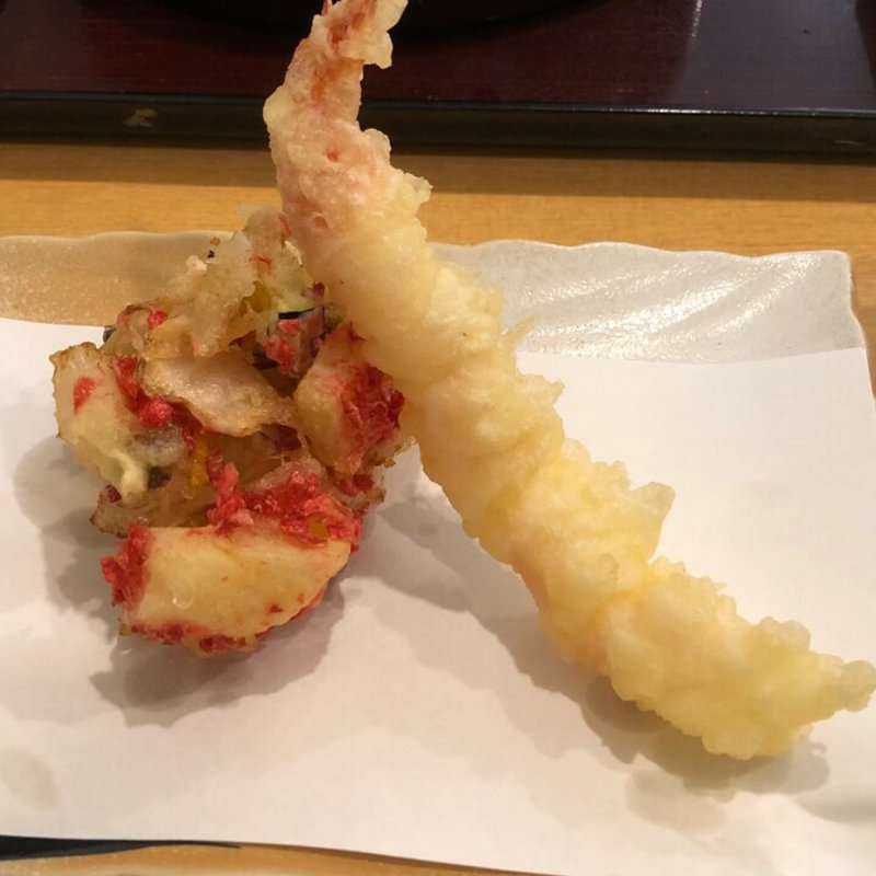 ちょこっと天ぷら(究極のそばや)