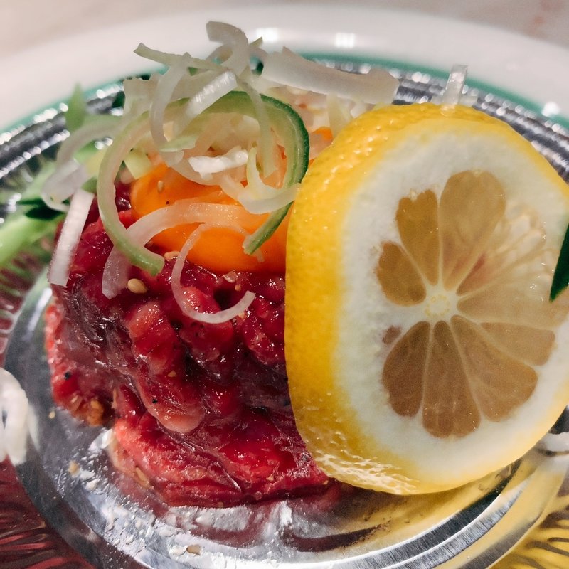 焼ユッケ(鶯谷園 （ウグイスダニエン）)