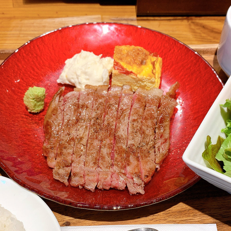 備前黒牛ステーキランチ(グリルモトカラ)