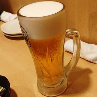 生ビール(鶏治)