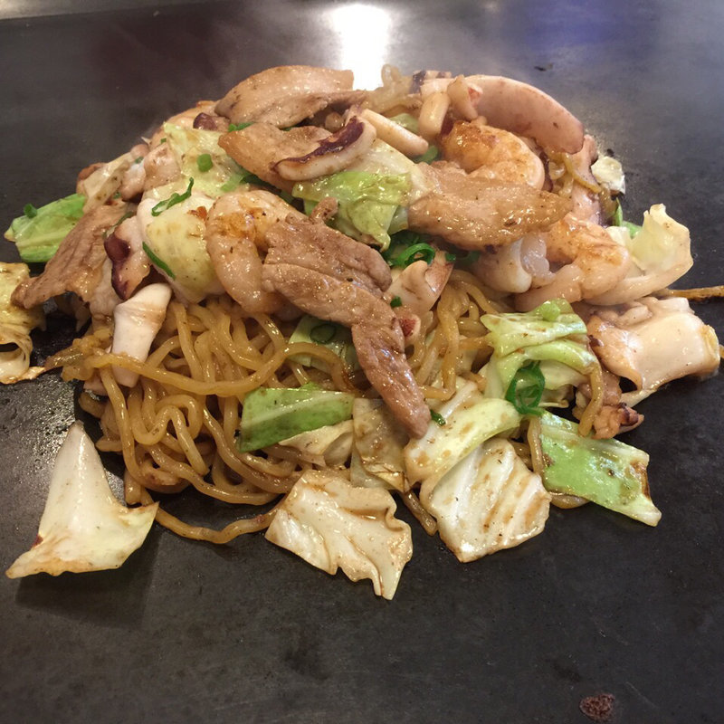 ちゃんぽん焼きそば(お好み焼き ぼんちゃん)