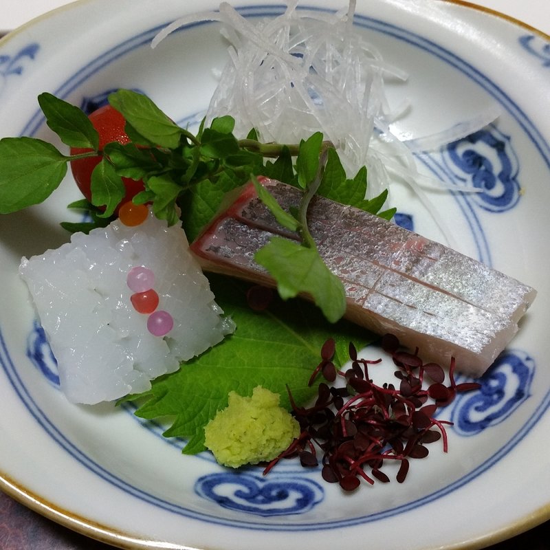 お刺身(お昼の創作ランチ)(こけし)