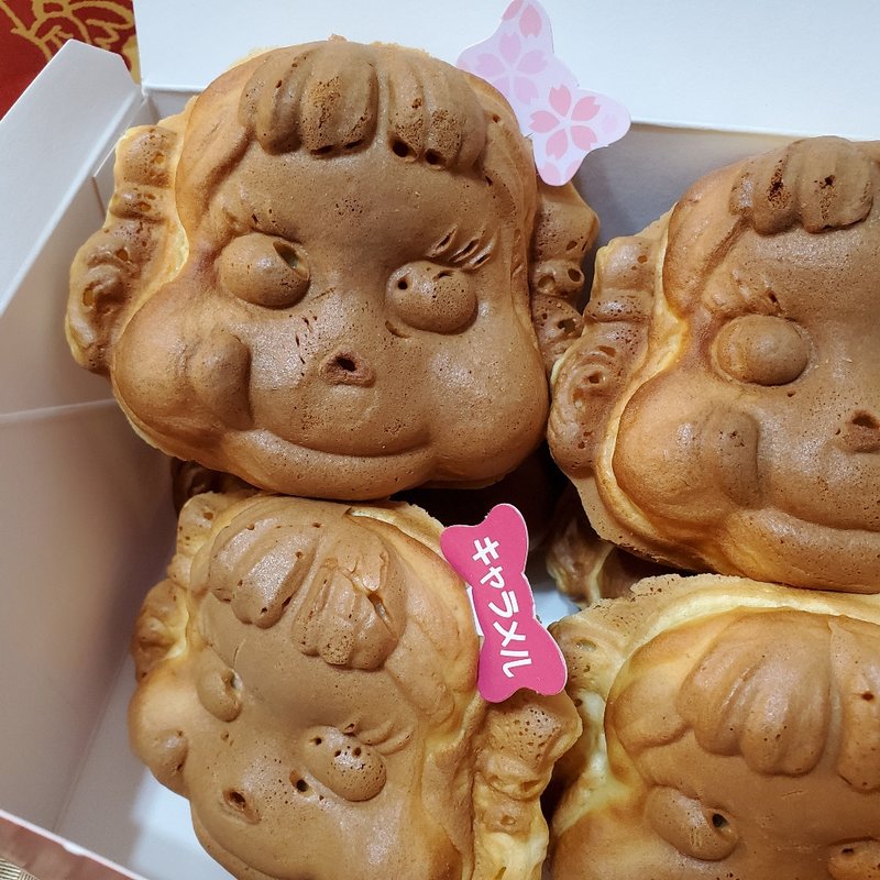 ぺこちゃん焼き(不二家 飯田橋神楽坂店)