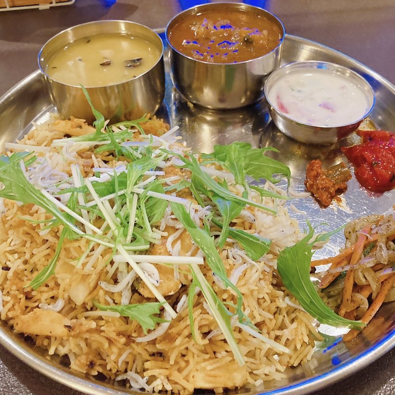 ビリヤニ（別途カレー追加）(ダルバートShanti)