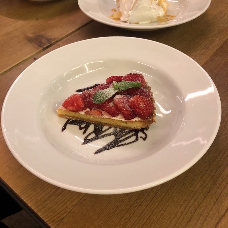 苺タルト(グッドモーニングカフェ 早稲田店)