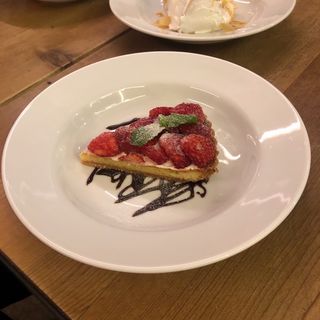 苺タルト(グッドモーニングカフェ 早稲田店)