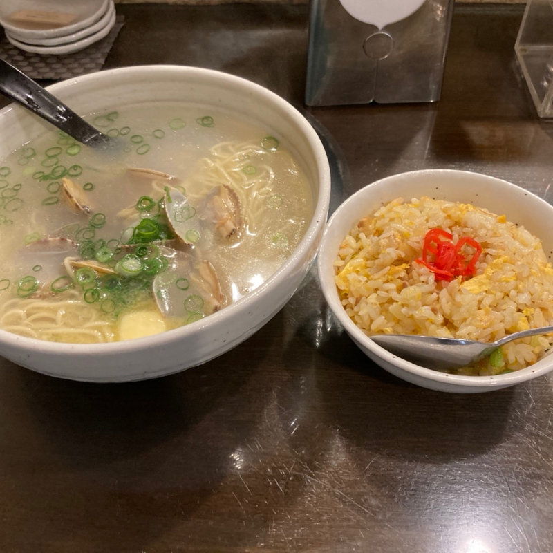 あさりとバターの塩らーめん(ラーメン＆food’s bar Saika （彩華 らーめんあんどふーずばー さいか）)