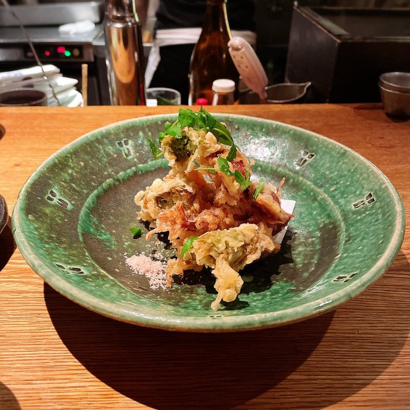 ほたるいか天ぷら(高太郎 （こうたろう）)