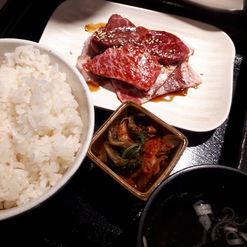 B牛ランチ(ファスト焼肉ダブルW)