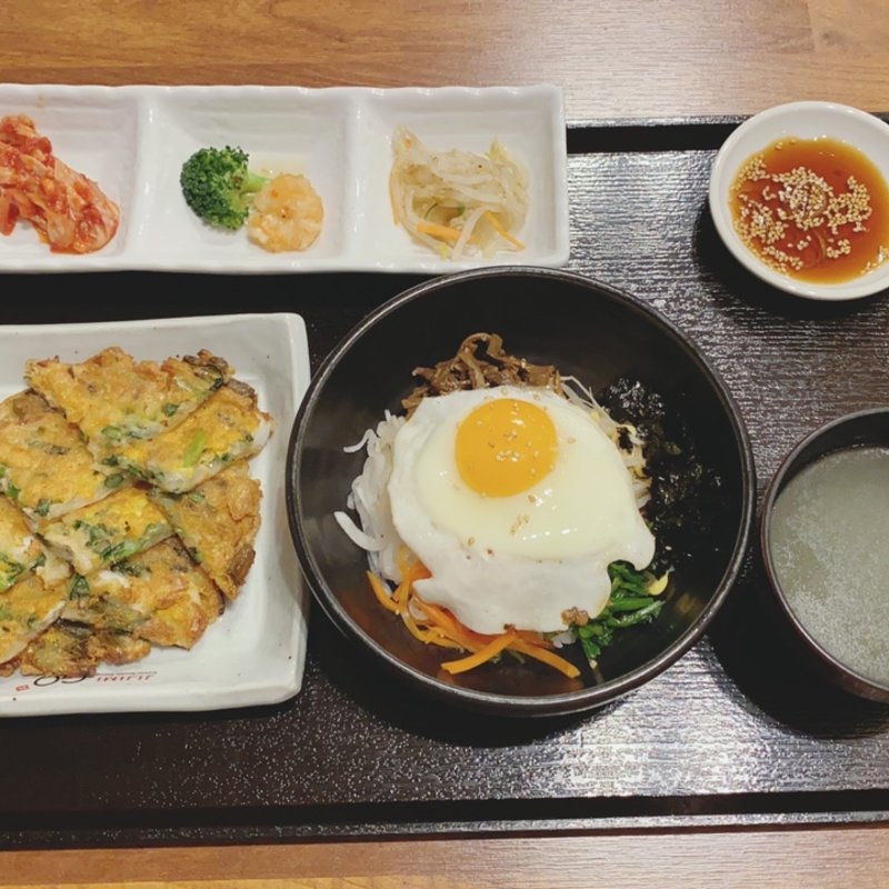 チヂミビビンバセット(JIJIMI GO)