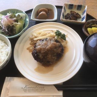 ハンバーグステーキ御膳180g(レストランkawashima)