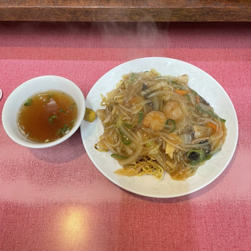 あんかけ焼きそば(中華食堂 桂苑)