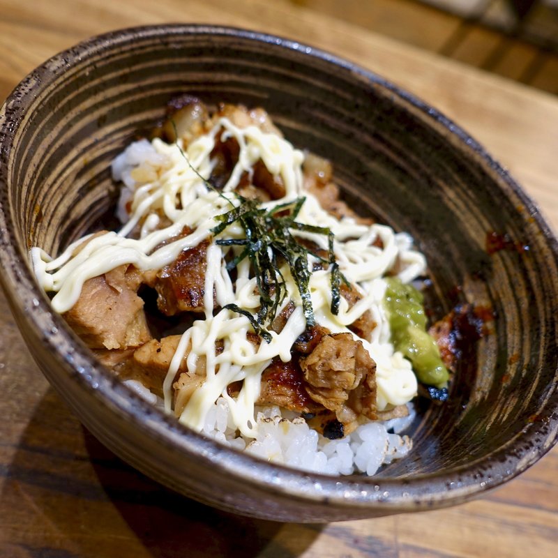 チャーマヨ丼(ラーメン・まぜそば SiO Style)