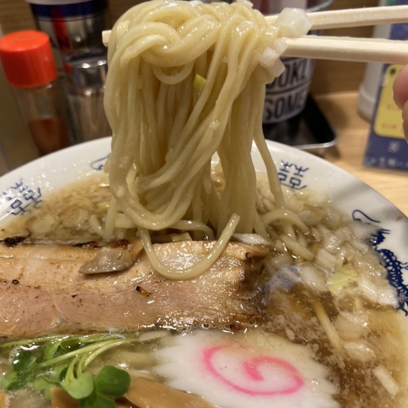 アブラ煮干そば(流。 （ル）)