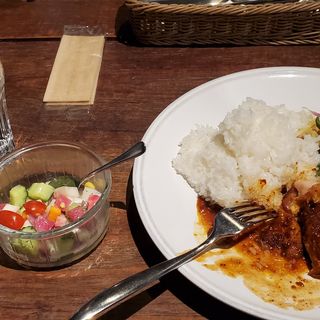 肉ランチ(ムロマチカフェハチ （muromachi　cafe　3＋5）)