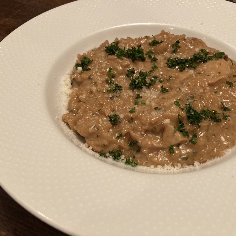 ポルチーニのリゾット(オステリアルーチェ （OSTERIA LUCE）)