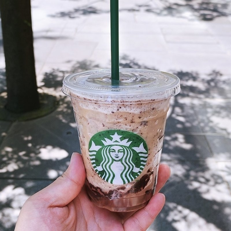 チャイチョコレートフラペチーノ(スターバックスコーヒー 新大手町ビル店)