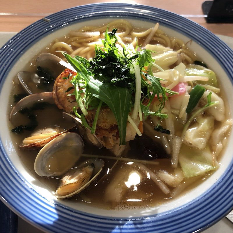 あさりとホタテのちゃんぽん(リンガーハット　アリオ八尾店)