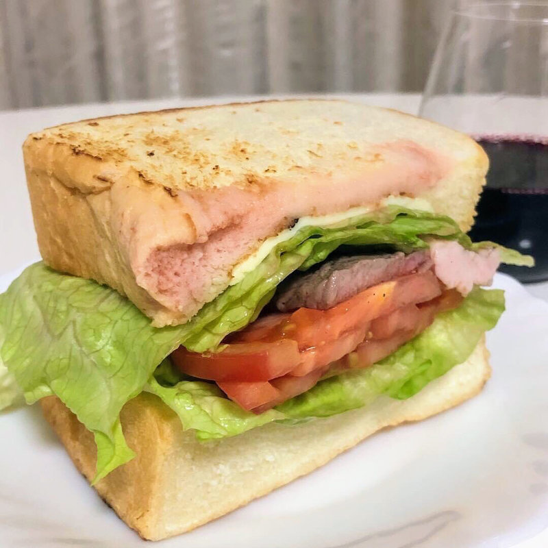 サンドウィッチ(まるい)