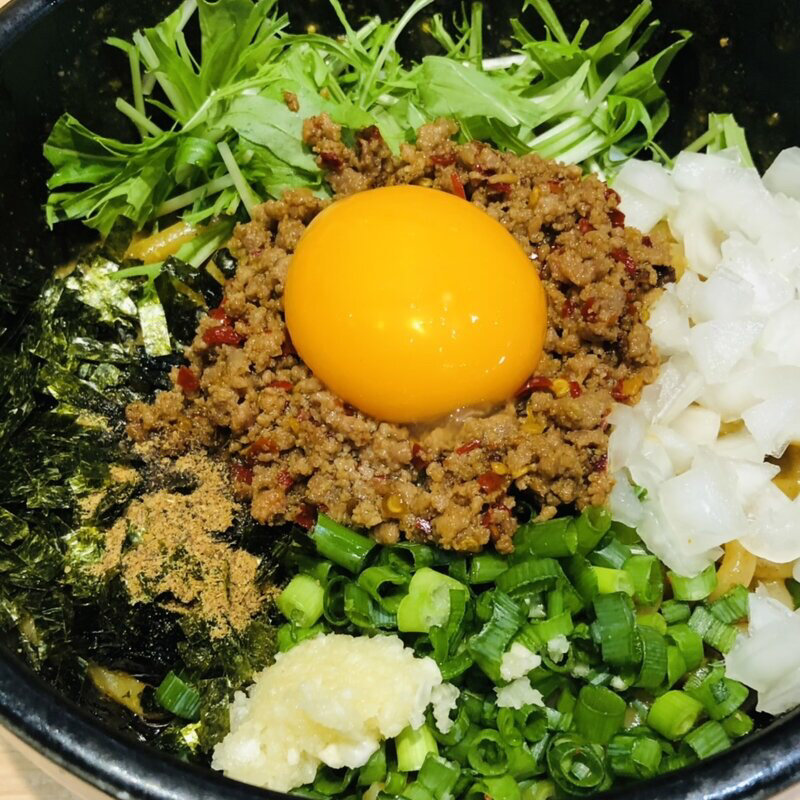 カレー台湾まぜそば(台湾まぜそば 麺屋まぜはる)