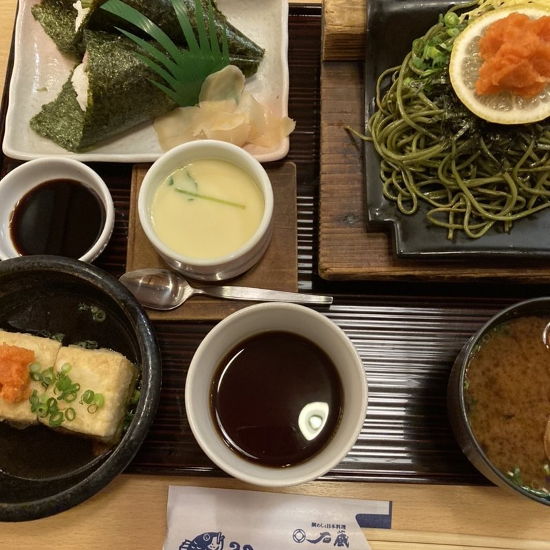 瓦そばセット(石蔵 天神店)