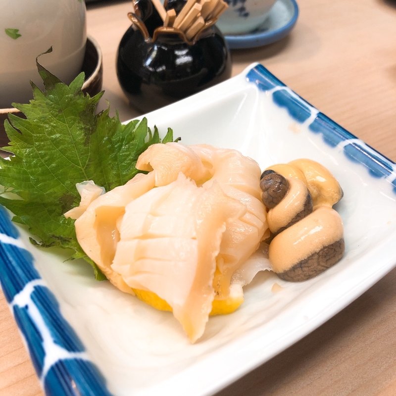 バイ貝(日乃出寿し （ひのでずし）)