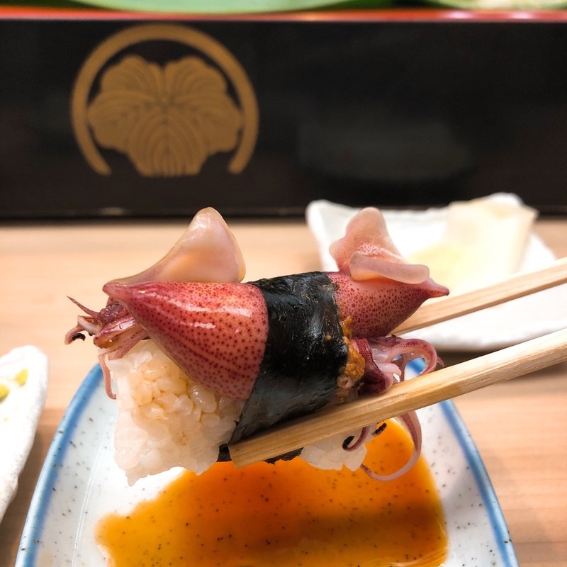 ホタルイカ(日乃出寿し （ひのでずし）)