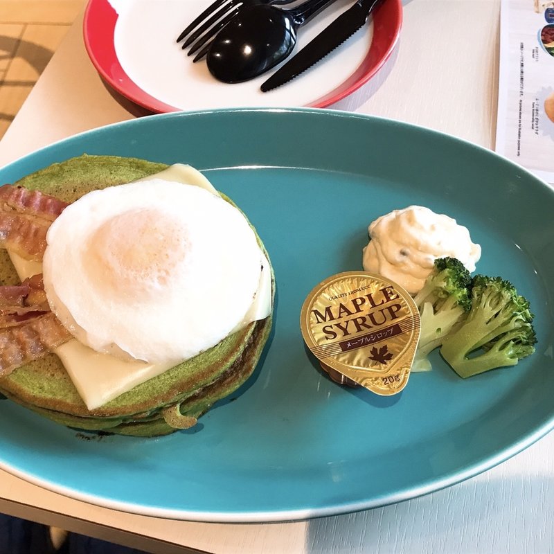 ほうれん草とベーコンのLettu(パンケーキレストラン Lettula (レットゥラ))