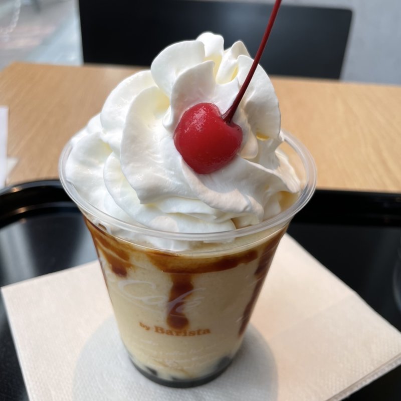 コーヒーゼリープリンフラッペ(マクドナルド天神西通り店)