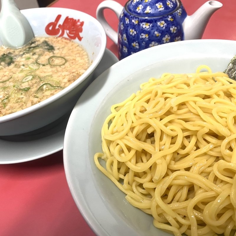 醤油つけ麺(ラーメン山岡家 狸小路4丁目店)