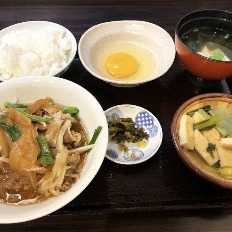 すき焼き定食(割烹 松長 （まつちょう）)