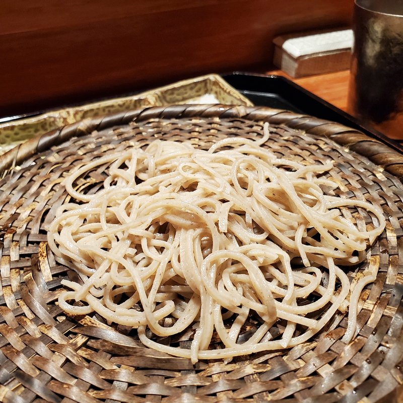 もりそば(天ぷら　そば　なか川)