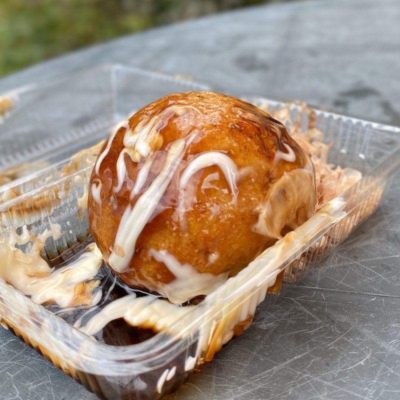 じゃんぼ大たこ焼き(嬉野パーキングエリア 売店)