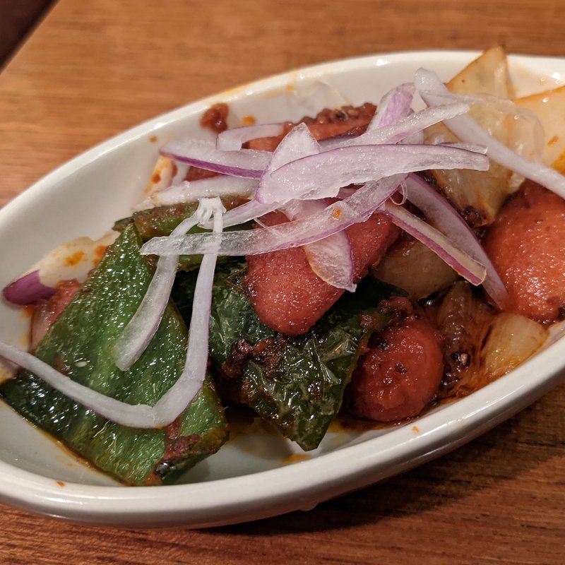 野菜とソーセージ炒め(タラキッチン)