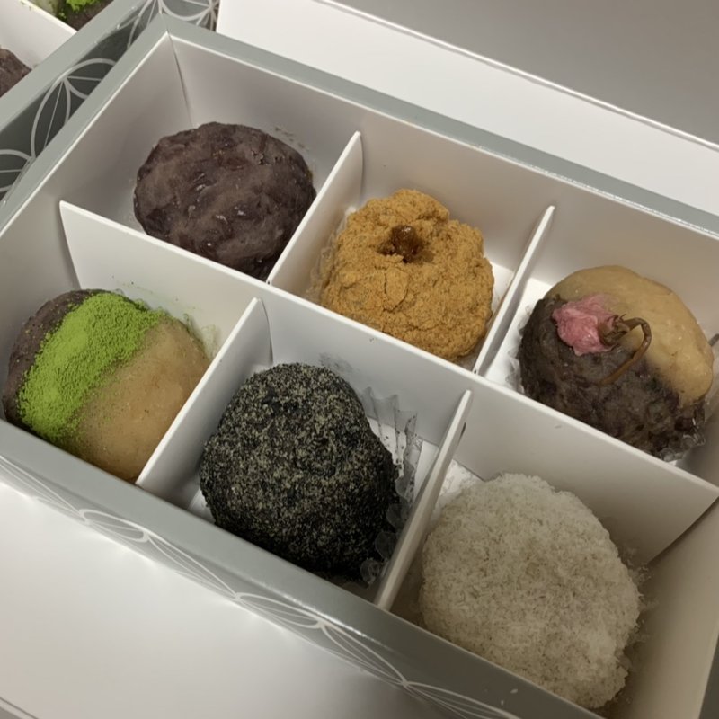 月のおはぎ6個（箱付き）(OHAGI3（オハギサン） 浅草店)