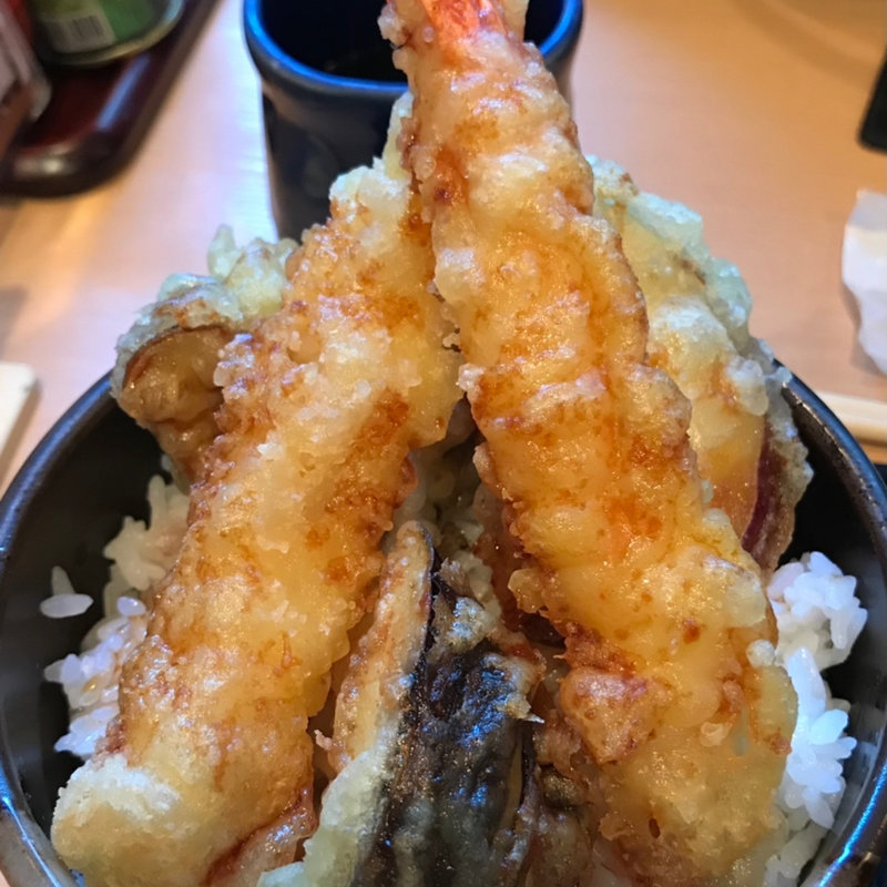 天丼セット(笹陣 渋谷店)