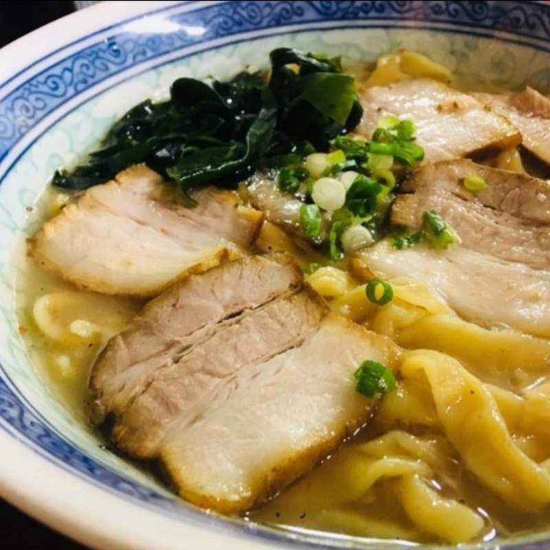 手打ちチャーシュー麺(都一)
