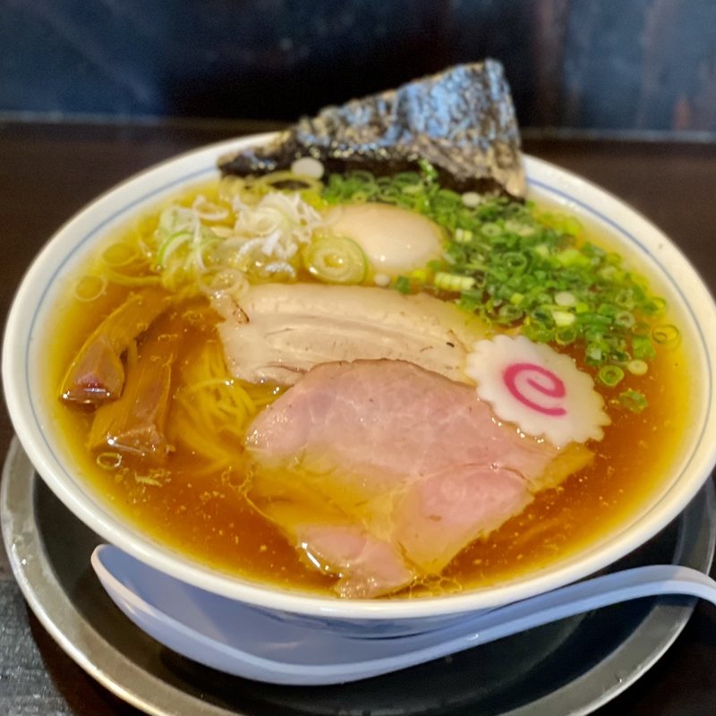 生揚げ醤油ラーメン(麺奏 弥栄 （iyasaka）)
