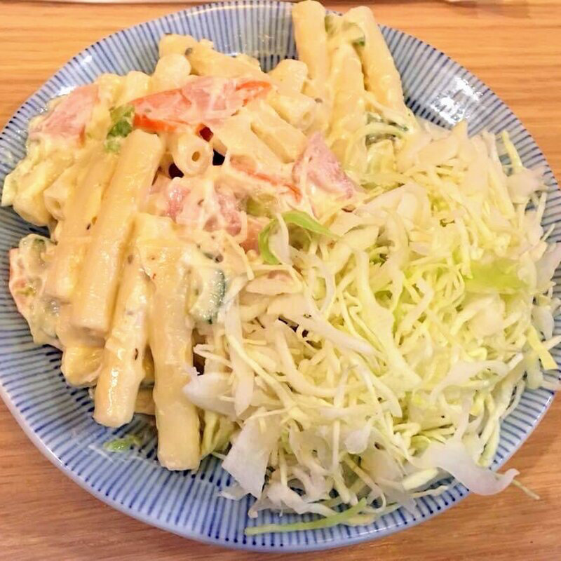 マカロニサラダ(立呑み晩杯屋 武蔵小山本店)