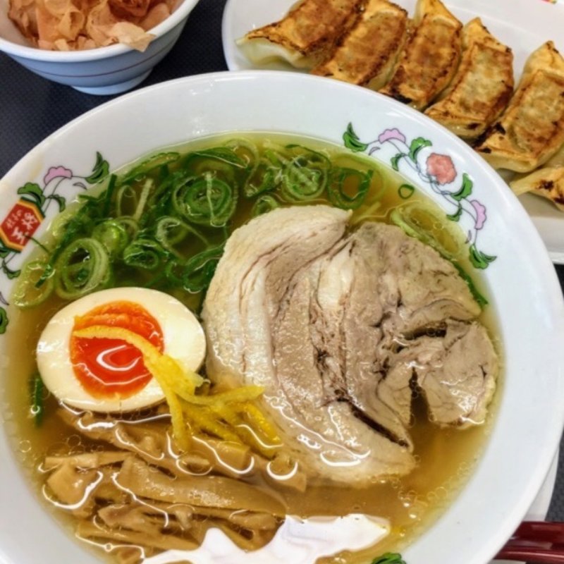 日本ラーメン(餃子の王将 中島店)