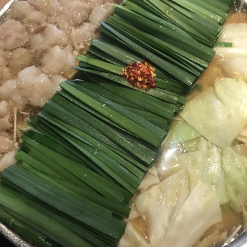 前田屋のもつ鍋　しょうゆ味(博多もつ鍋前田屋 大名店)